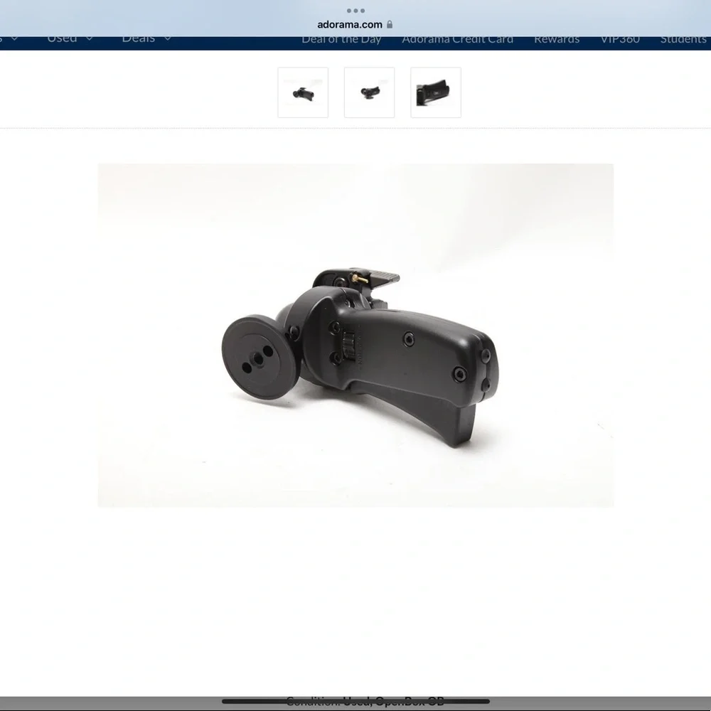 Used Manfrotto 322RC2 Improved Grip Action Ball Head